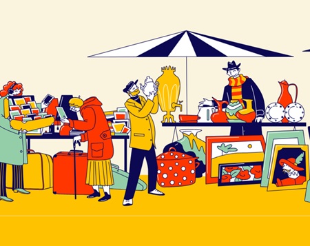 Kiez-Flohmarkt - 2.10.